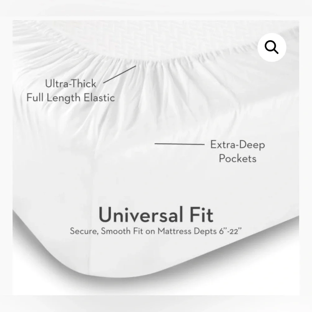 Weekender Jersey Mattress Protector in Twin size Breathable Soft Waterproof NEW